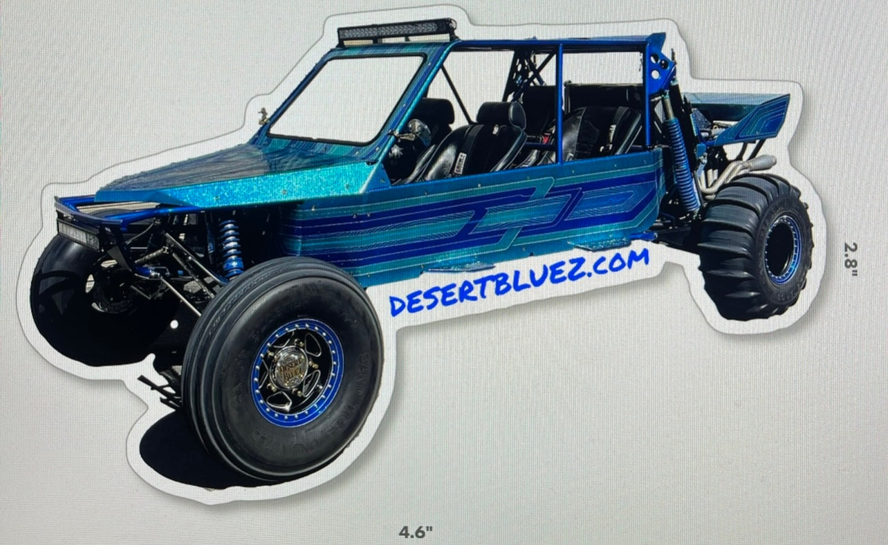 Desert Bluez stickers